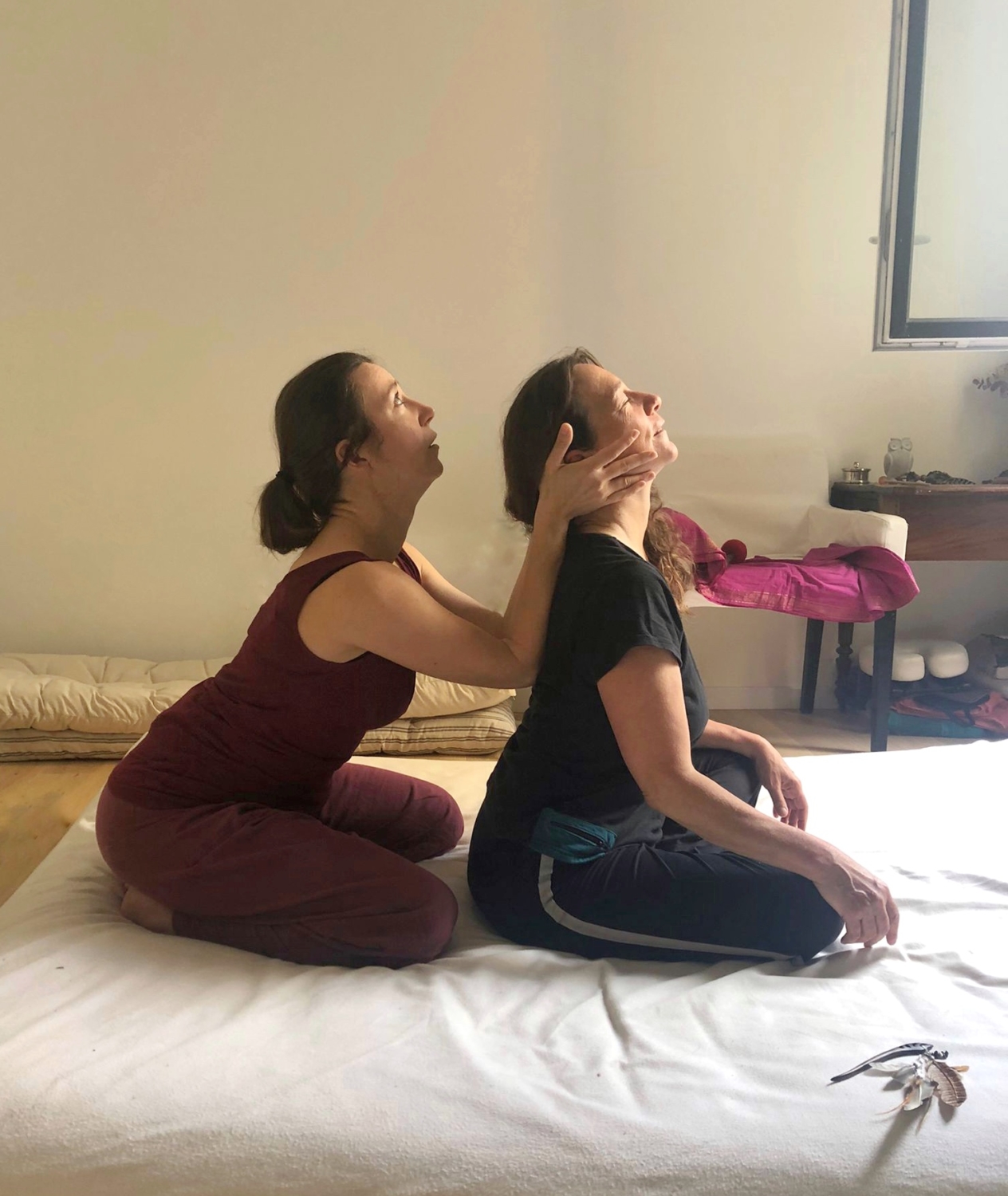 massage thaï ancien Elodie dulac Rahul Bharti